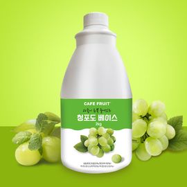 [SH Pacific] 2kg green grape cheong with plenty of pulp Aid Smoothie Drink-making Base_Refreshing taste, natural ingredients, fresh taste, refreshing feeling, antioxidant activity, vitamin C_Made in Korea